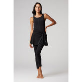Black Wave Cover Up Skirt - Sporty Pro